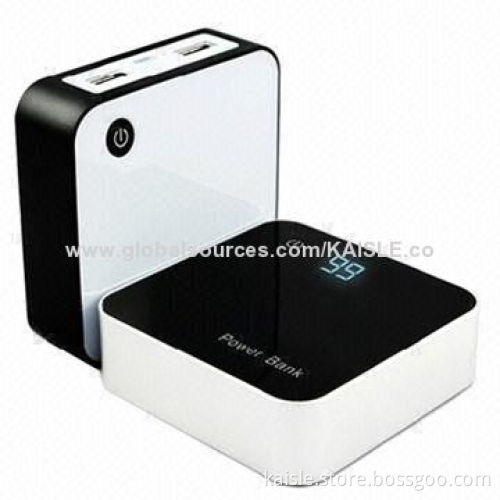 Power Banks with 6,000mAh Capacity, LCD Power Display